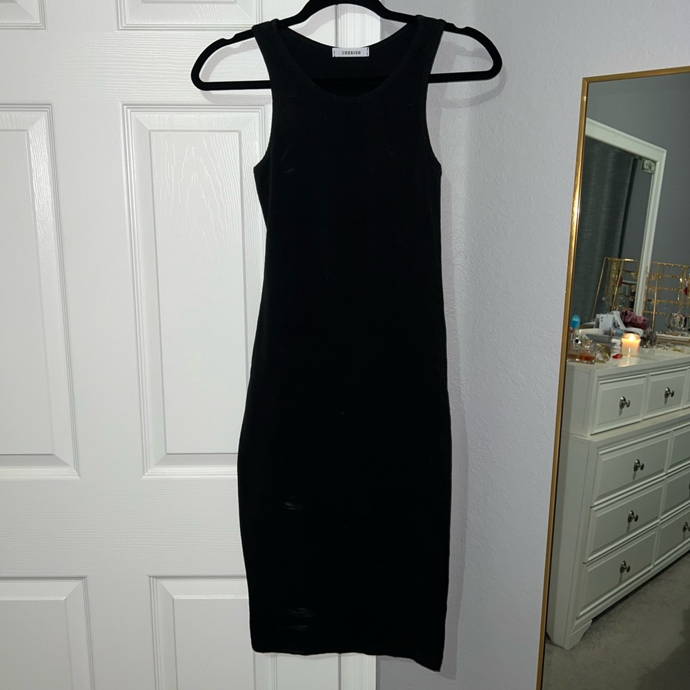 Racer back midi dress
